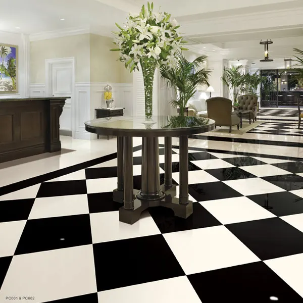 Black Porcelain Floor Tile 300x600 product sample