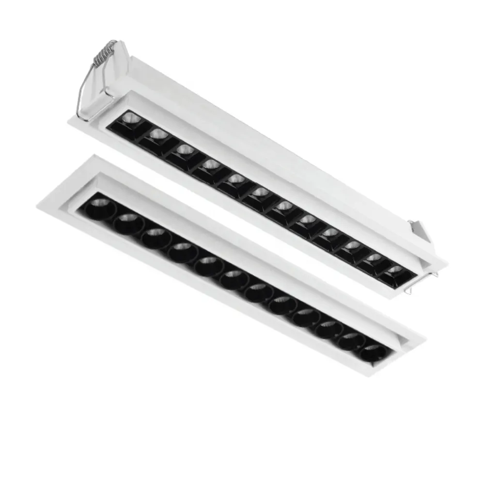 Recessed Square Aluminum LED Grille Spotlight 3-20W product sample