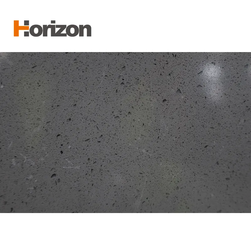 Gray Engineered Quartz Slab 3200x1600mm 18mm Thick