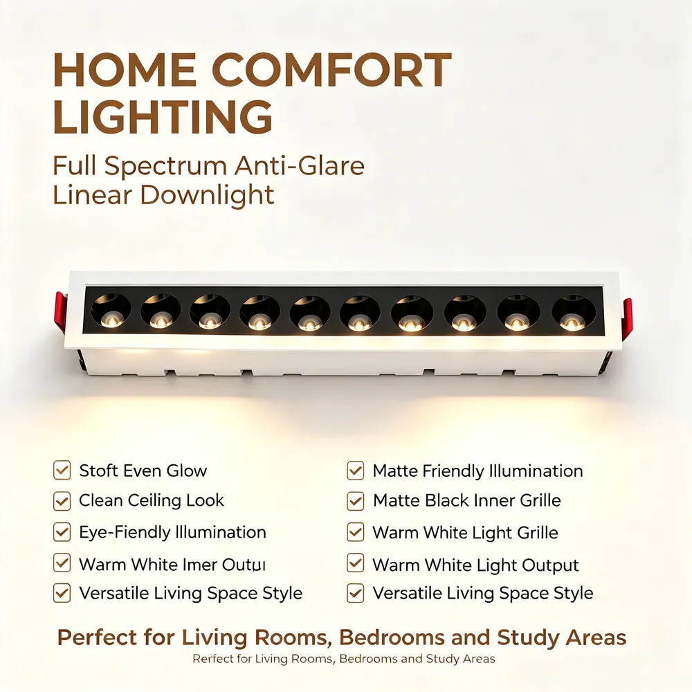 Aluminum LED Grille Spotlight 10-30W