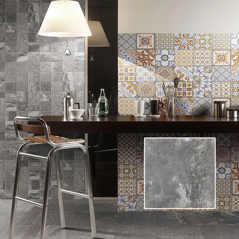 Concrete-Look Porcelain Floor Tile 600x600mm