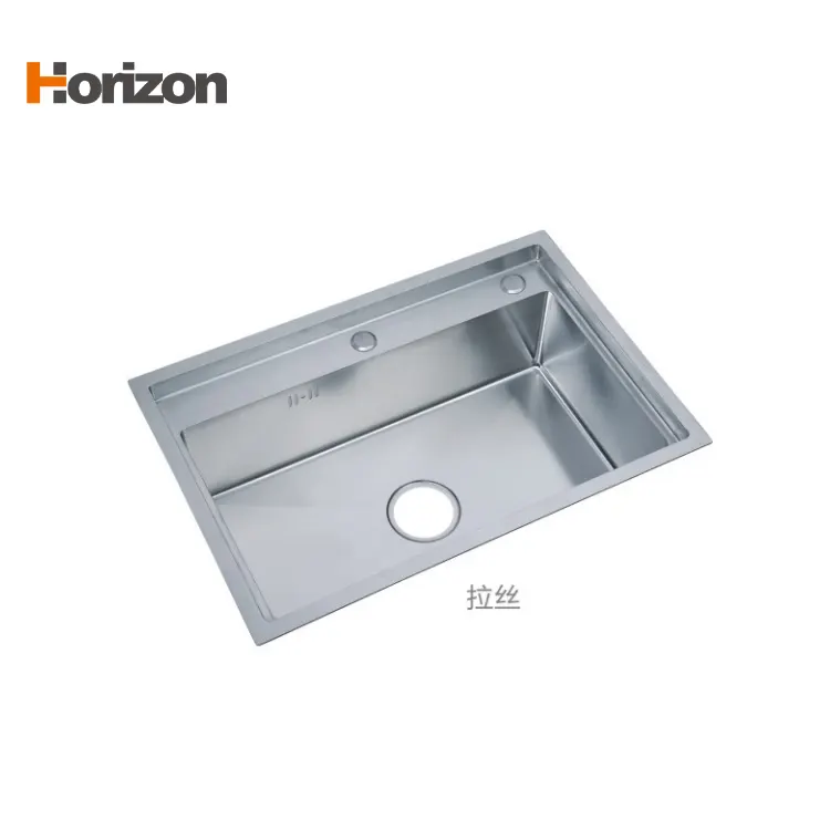 304 Single-Bowl Stainless Steel Kitchen Sink