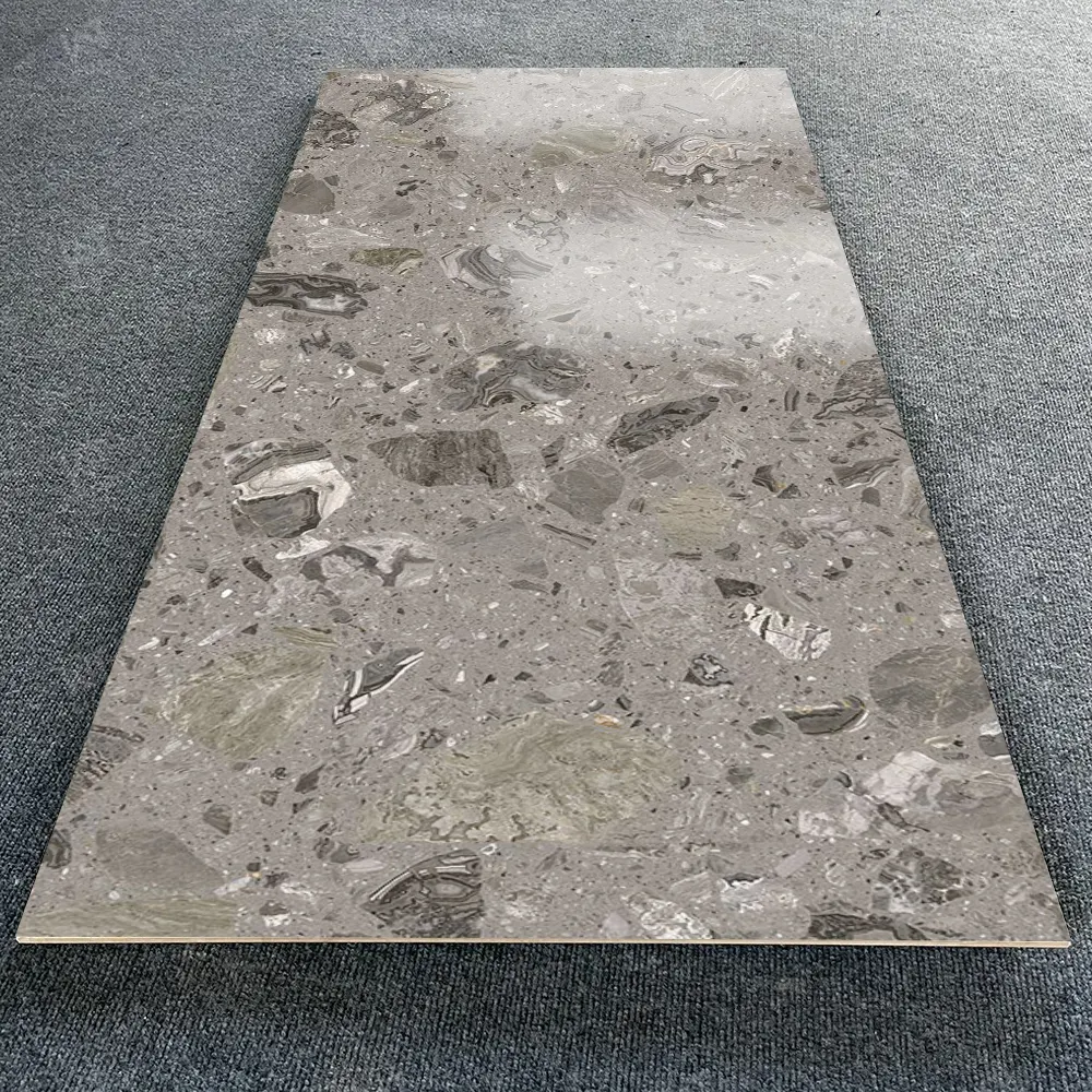 Non-Slip Terrazzo-Look Porcelain Floor Tile 600x1200mm product sample