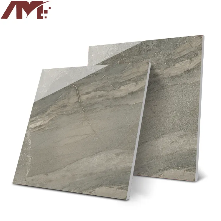 Wood-Look Polished Porcelain Floor Tile 600x600mm