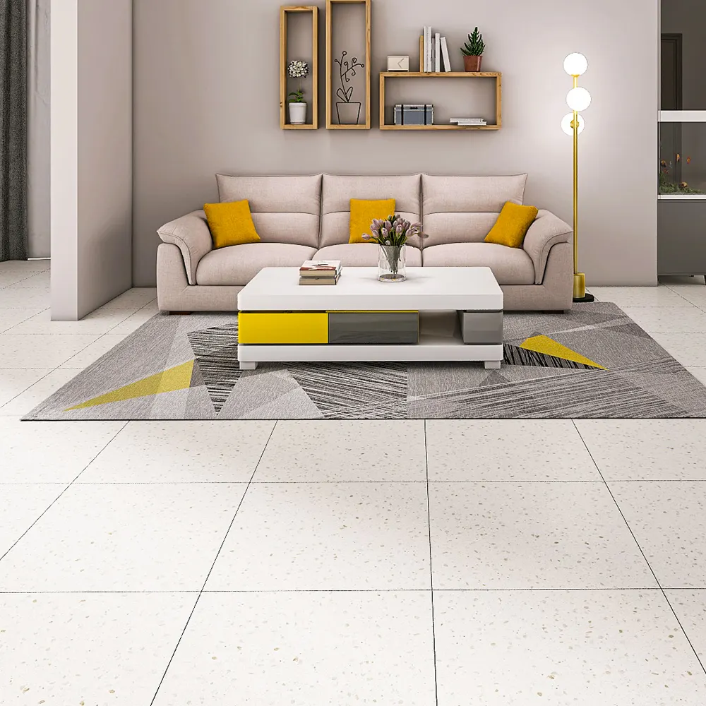 Non-Slip Terrazzo-Look Porcelain Floor Tile 600x600mm
