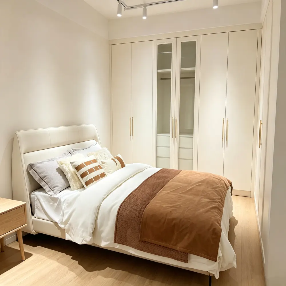 Modern Bedroom Wardrobe With Hinged Doors