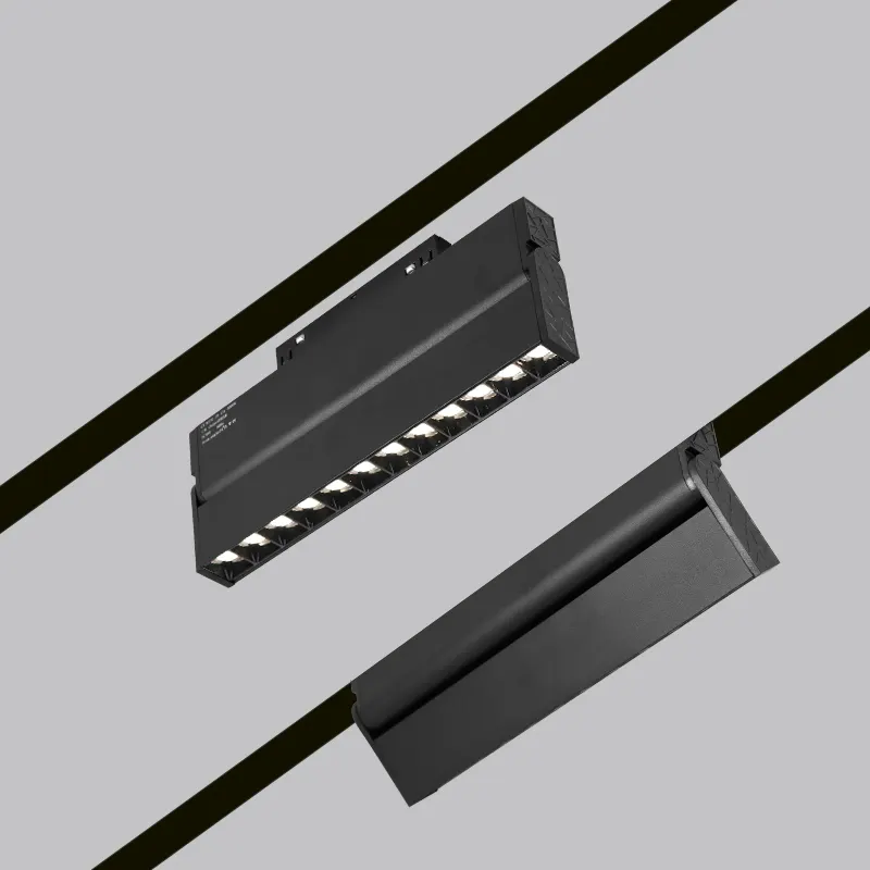 Adjustable Aluminum Magnetic LED Track Spotlight 48V