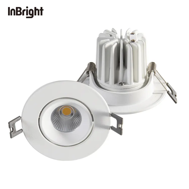 Adjustable Recessed Aluminum LED Downlight 8W