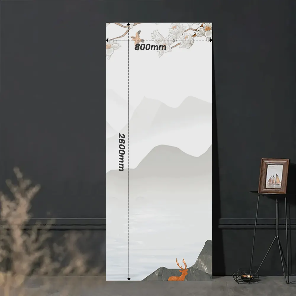 Landscape-Pattern Sintered Stone Slab 800x2600mm