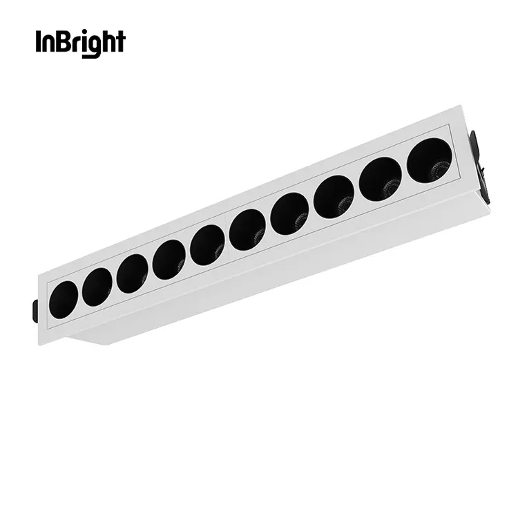 Recessed Aluminum LED Downlight 2-30W IP50