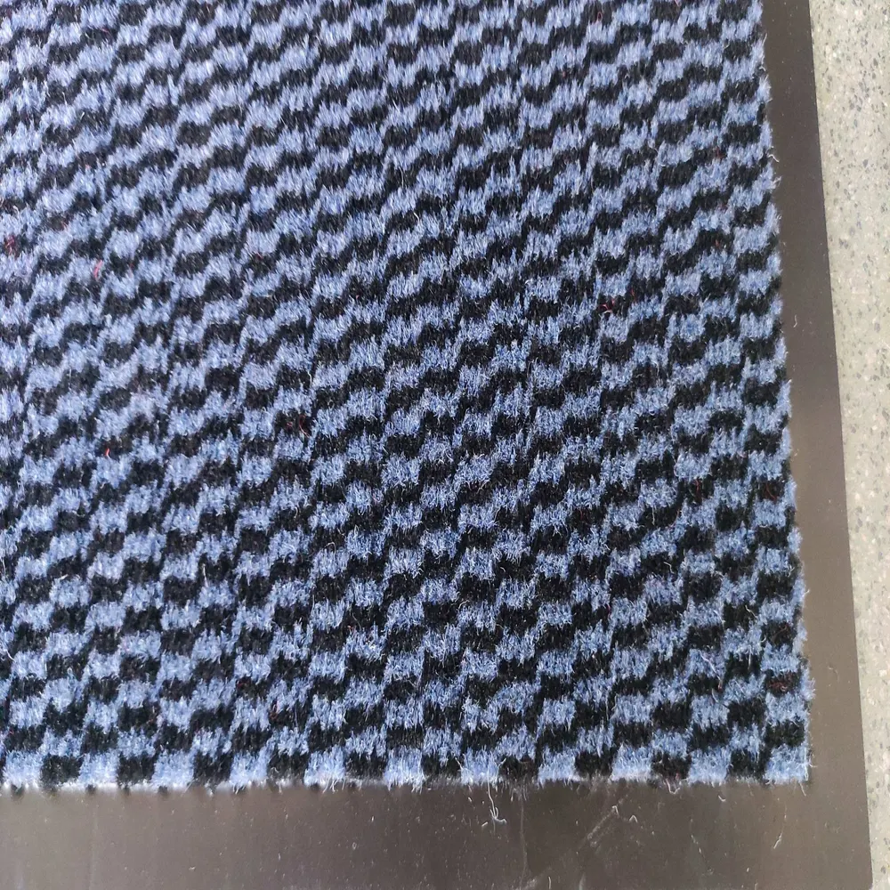 Cut-Pile Rubber Entrance Door Mat With PVC Backing product sample
