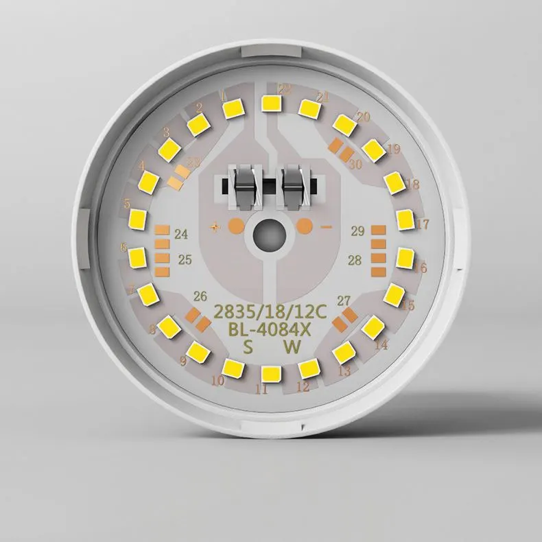 Aluminum LED Light Bulb 3W E27 Base 220V