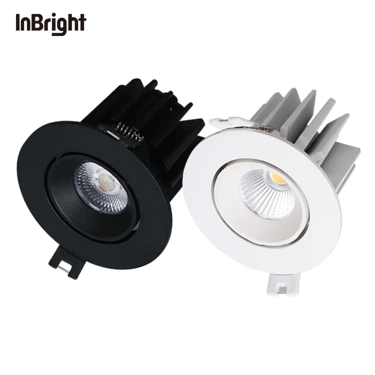 Anti-Glare Adjustable Dimmable DALI COB LED Downlight 12/15W IP65