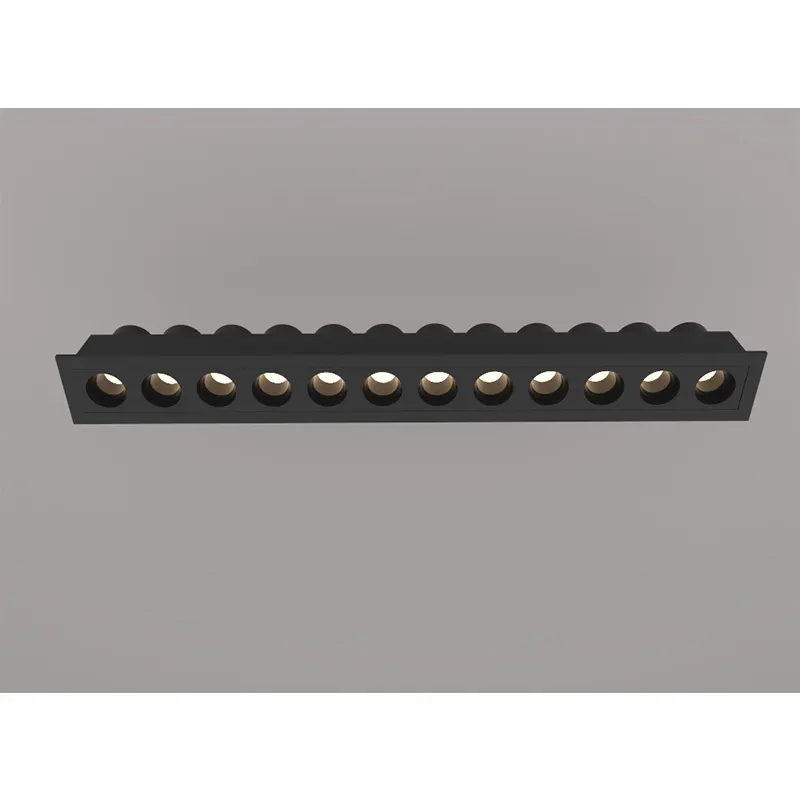 Trimless Recessed Aluminum LED Grille Spotlight 20W