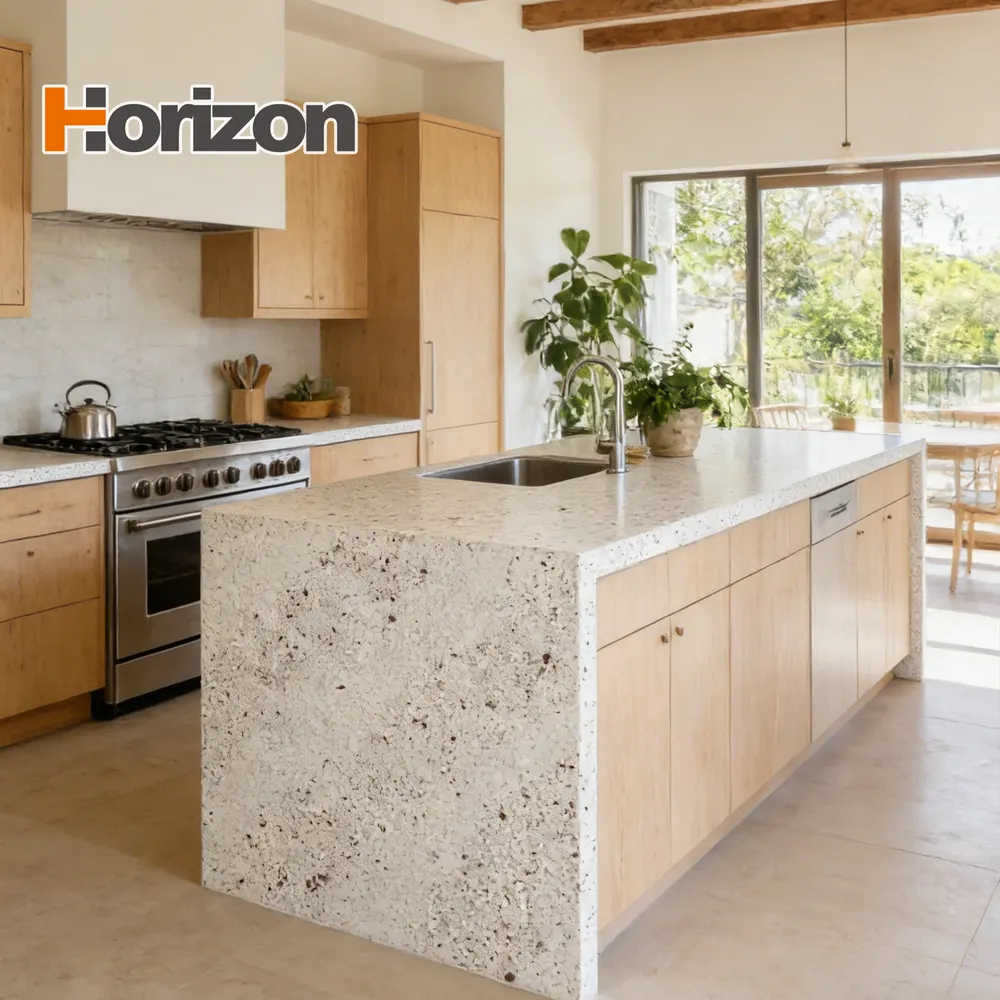 Calacatta White Engineered Quartz Slab 3200x1600mm