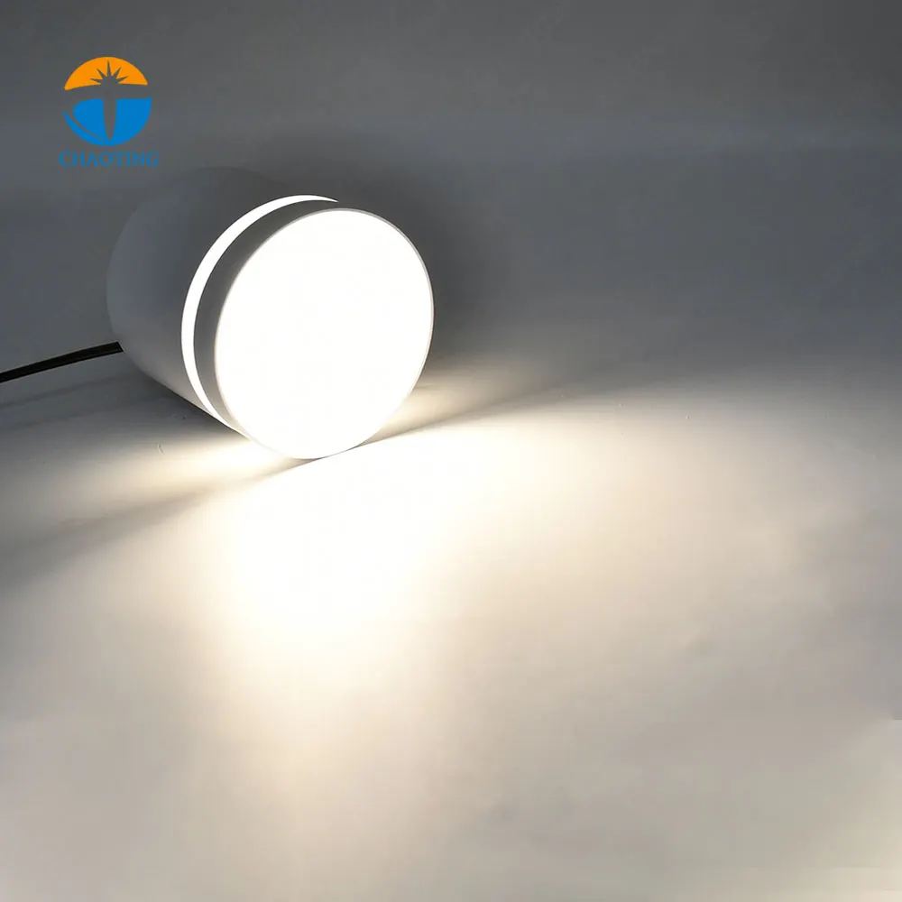 Surface-Mounted Round Aluminum LED Downlight 5-12W