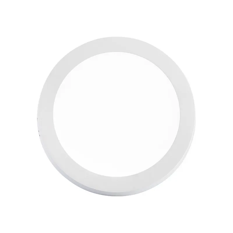 Surface-Mounted Round Aluminum LED Panel Light 6/12W