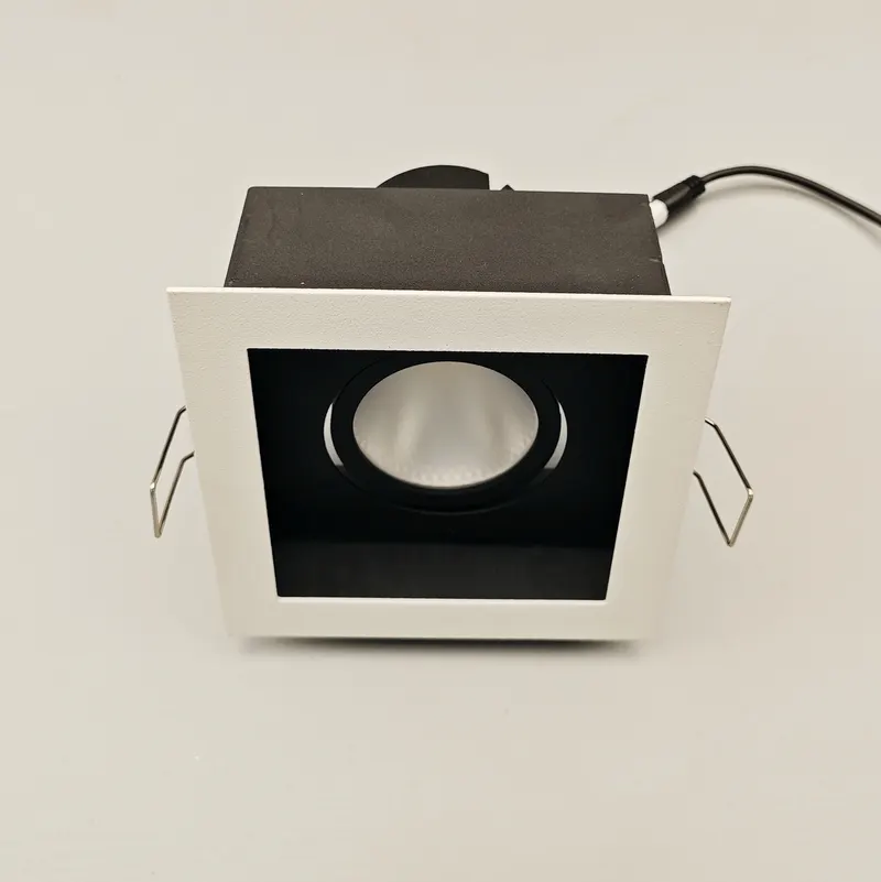Adjustable Recessed Square COB LED Downlight 7-30W