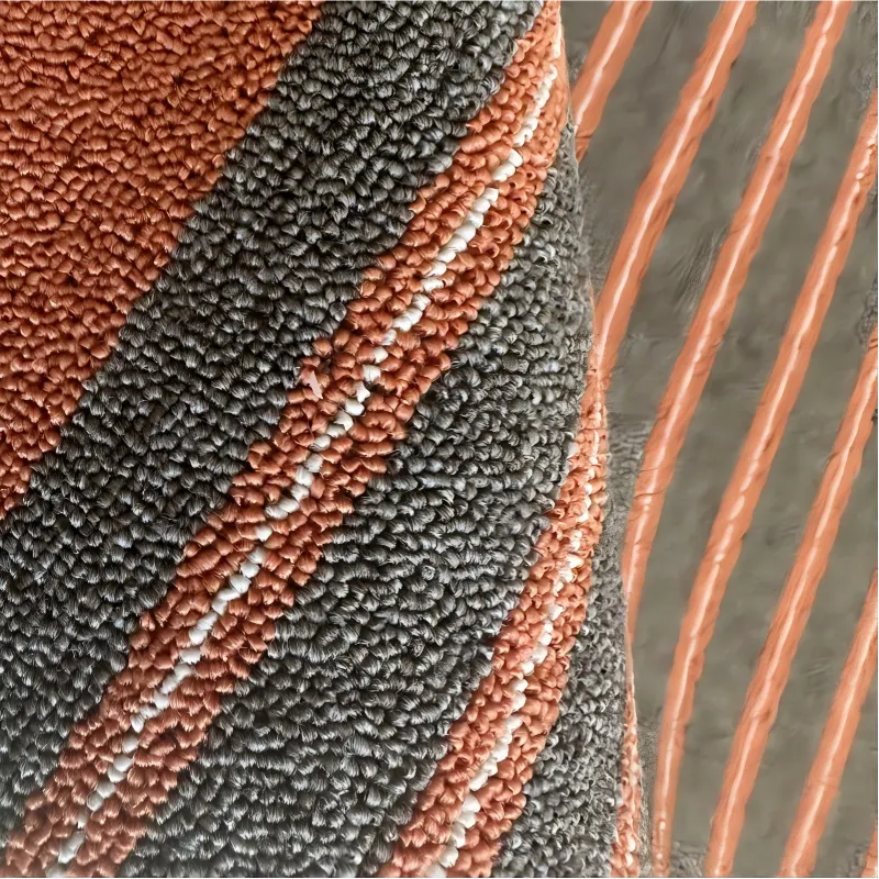 Loop-Pile Carpet Roll With TPR Backing For Interior Flooring