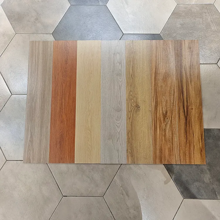 Wood-Look Matte Ceramic Floor Tile 150x800mm