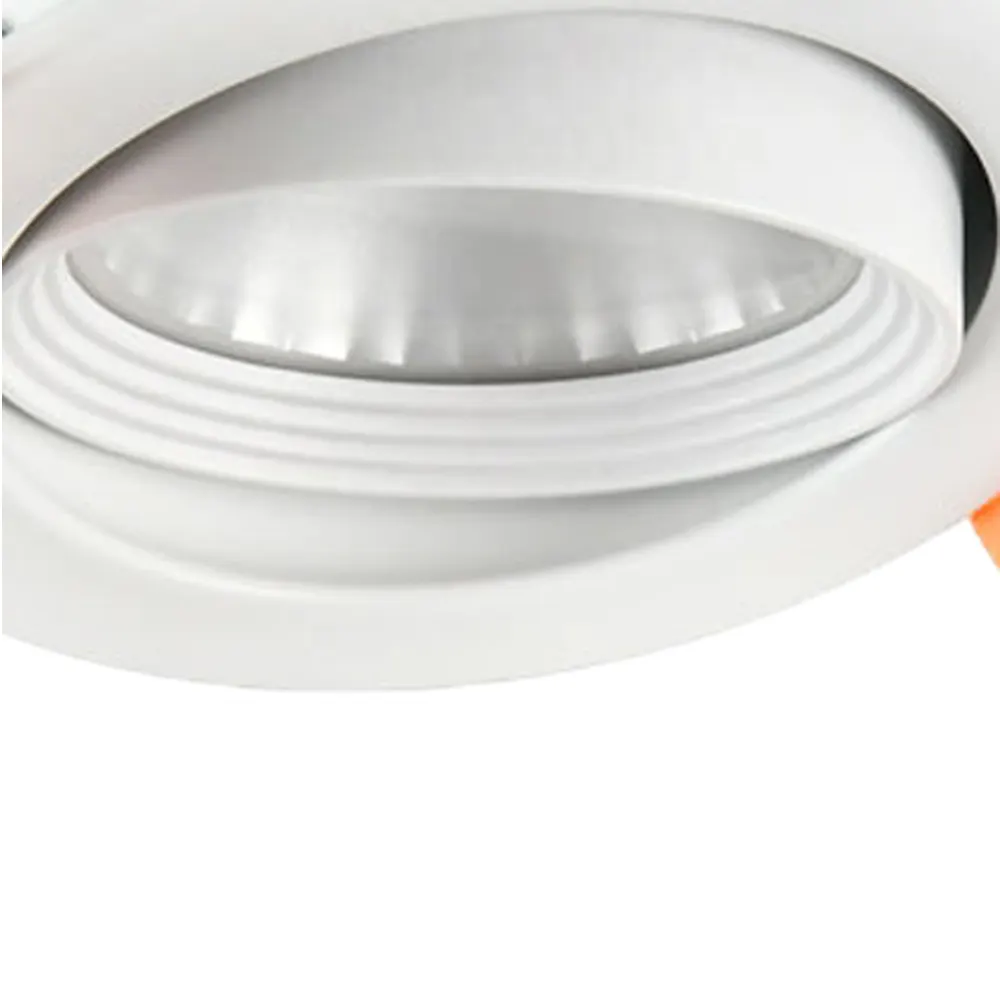 Rotatable Recessed Aluminum LED Downlight Black/White 7/15W