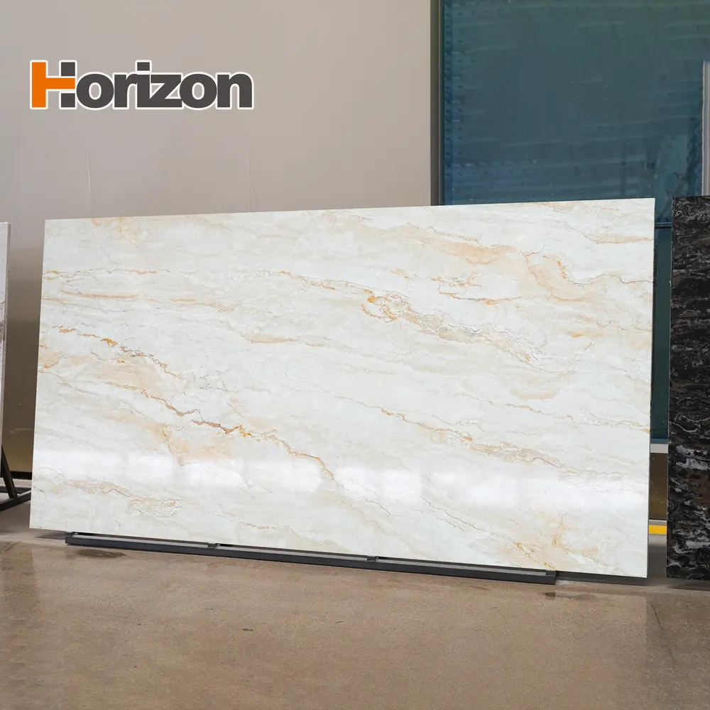 3D-Printed Engineered Quartz Slab