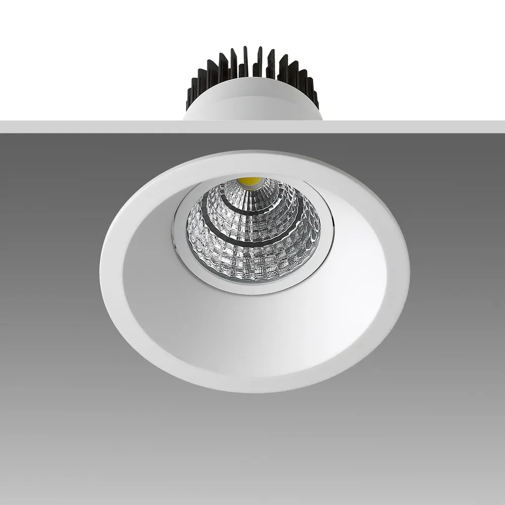 Anti-Glare Recessed Aluminum LED Downlight 6-12W 3000K/6000K