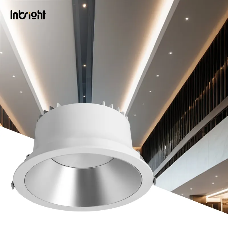 Recessed Aluminum LED Downlight 15-35W