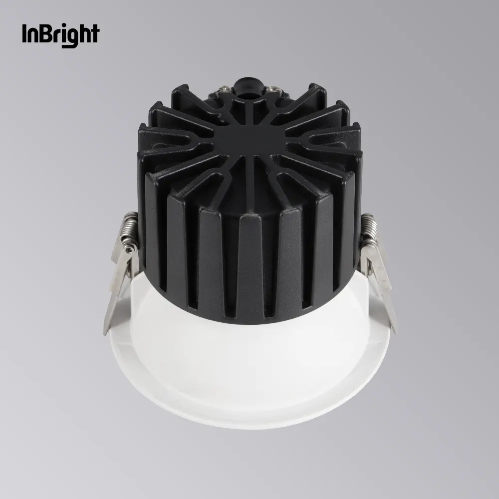 Dimmable Recessed Aluminum COB LED Downlight 8-28W IP65