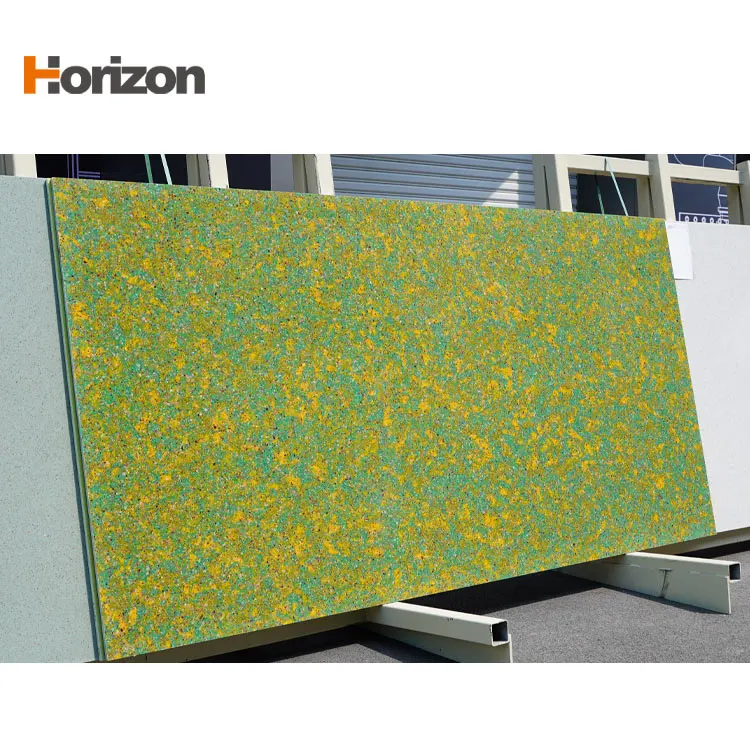 Calacatta Green Engineered Quartz Slab 3200x1600mm