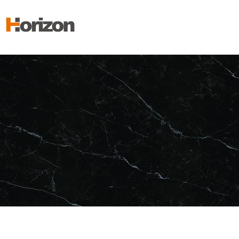 Marble-Look Glossy Sintered Stone Slab 1600x3200mm