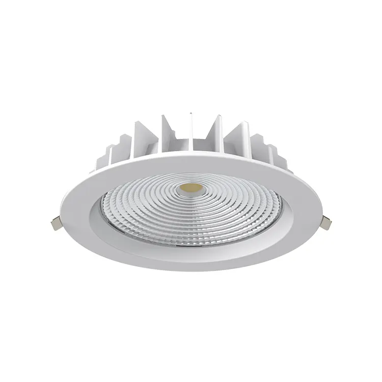 Anti-Glare Surface-Mounted Round COB LED Downlight 30-50W IP54