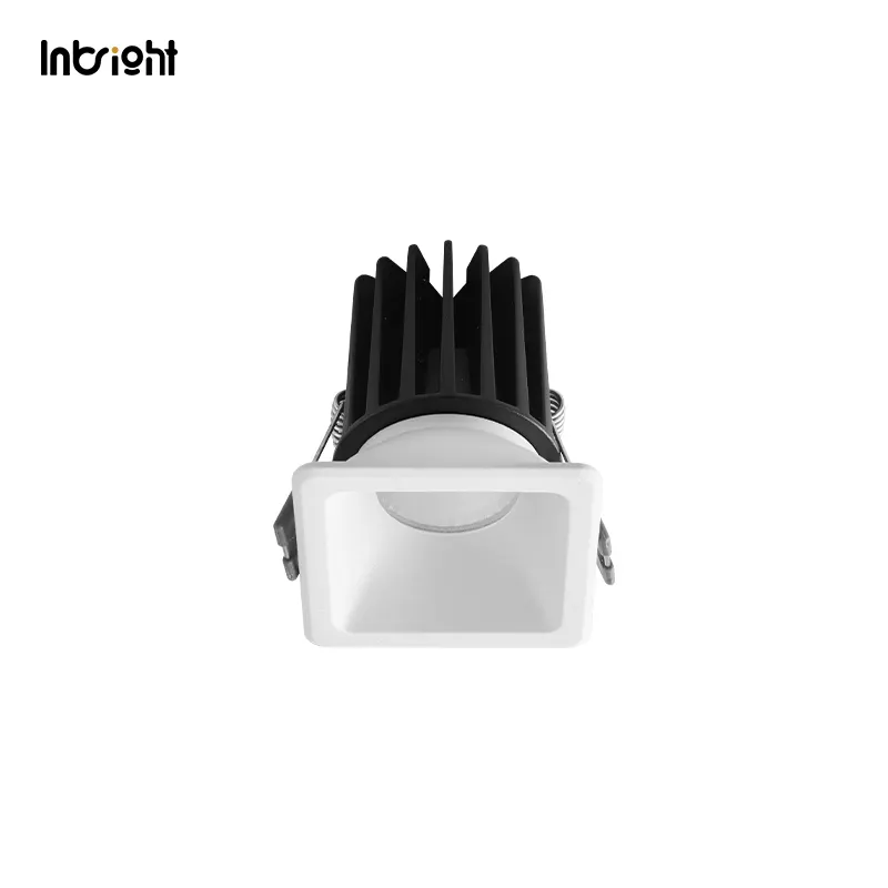 Recessed Square Aluminum LED Downlight 10W IP65