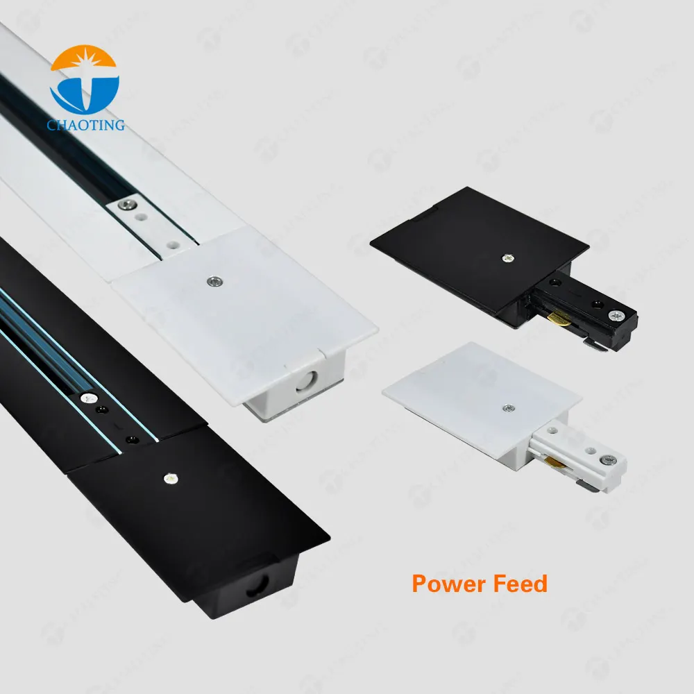Aluminum Lighting Track Rail 3-Wire