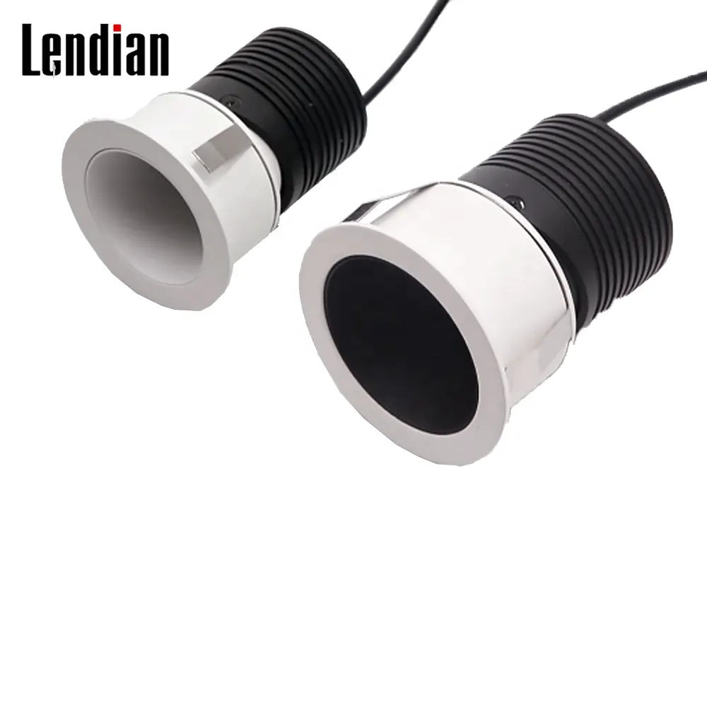 Anti-Glare Recessed Aluminum COB LED Downlight 8W