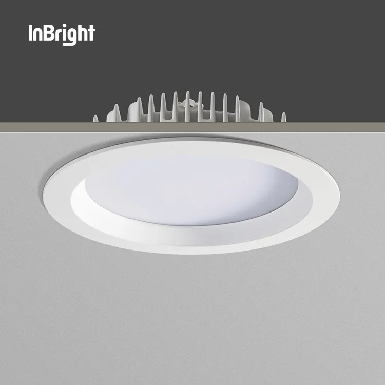 Dimmable Recessed Round LED Downlight 15-40W 4in