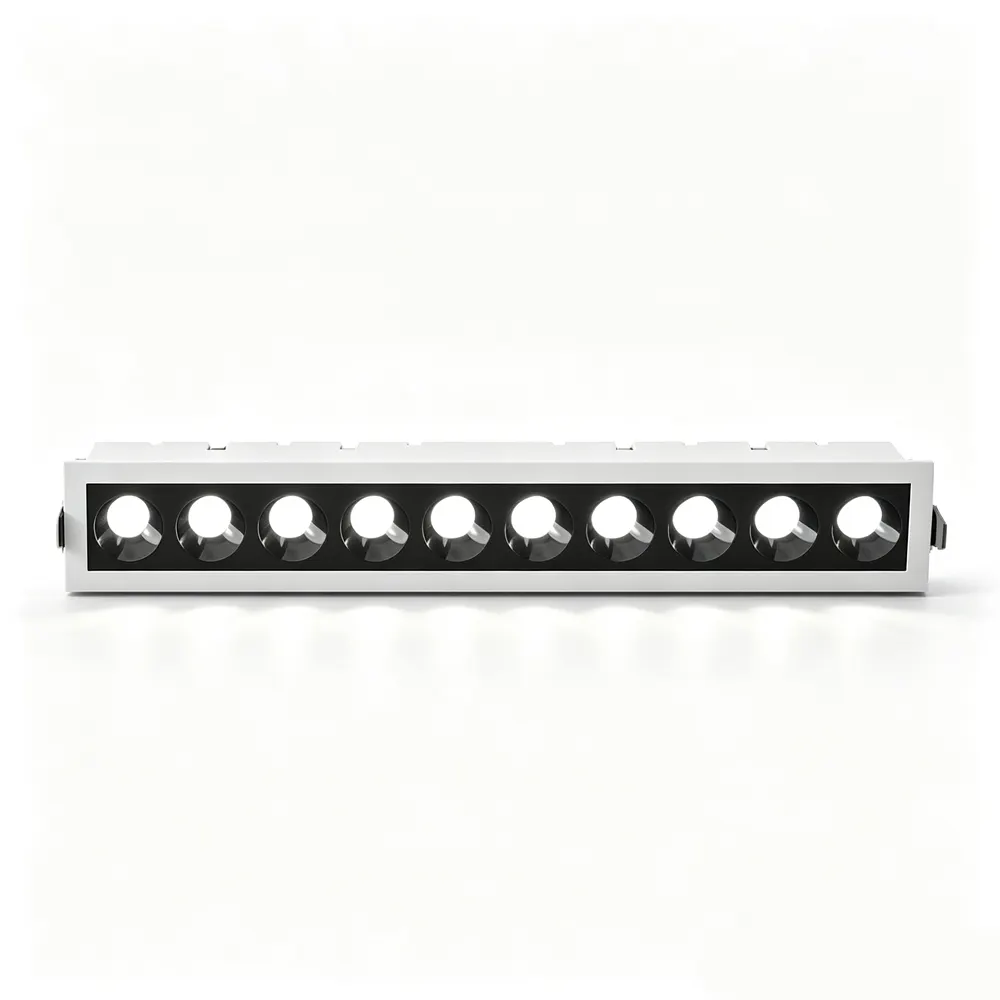 Recessed Aluminum LED Grille Spotlight 10-30W