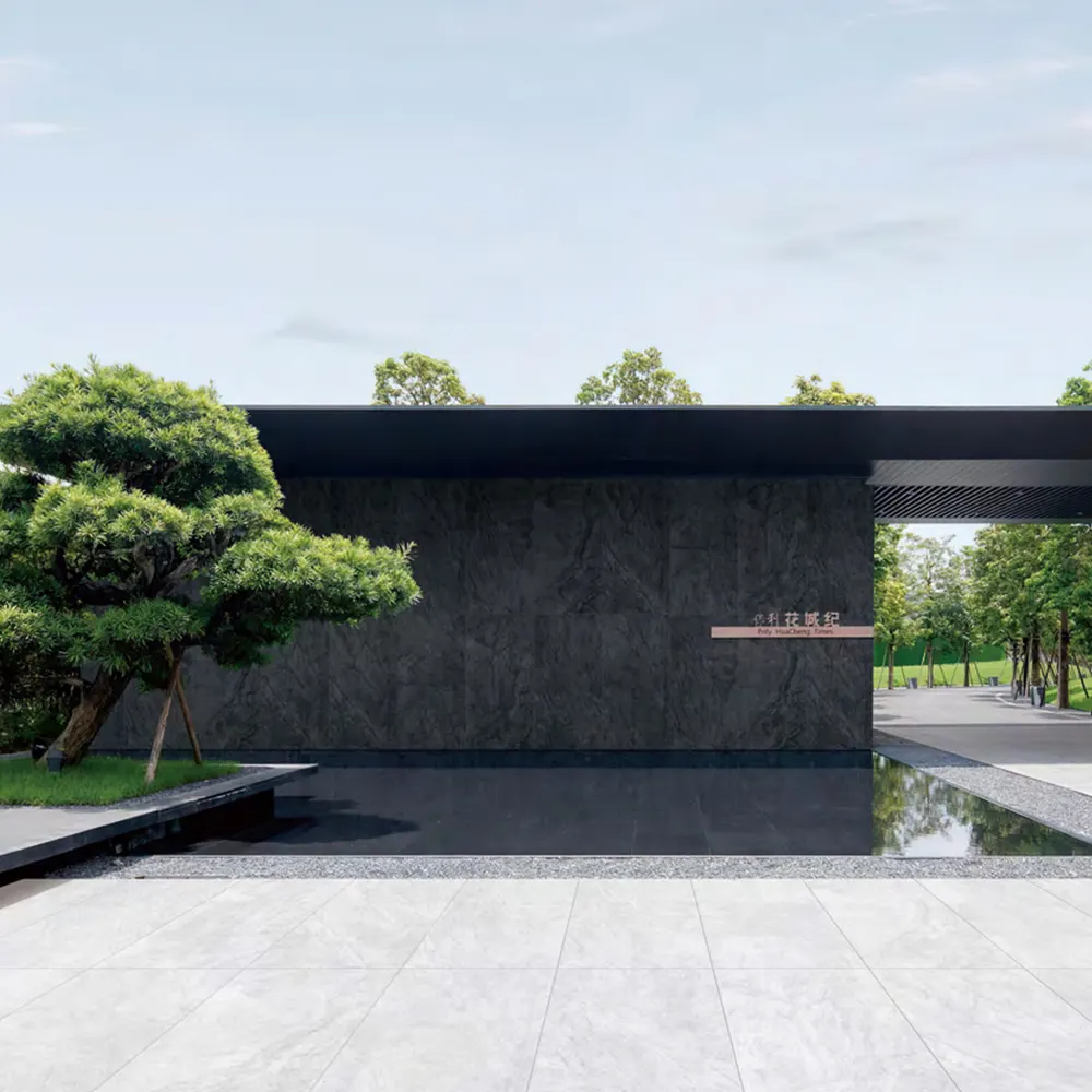 Non-Slip Stone-Look Matte Porcelain Outdoor Tile 600x1200mm