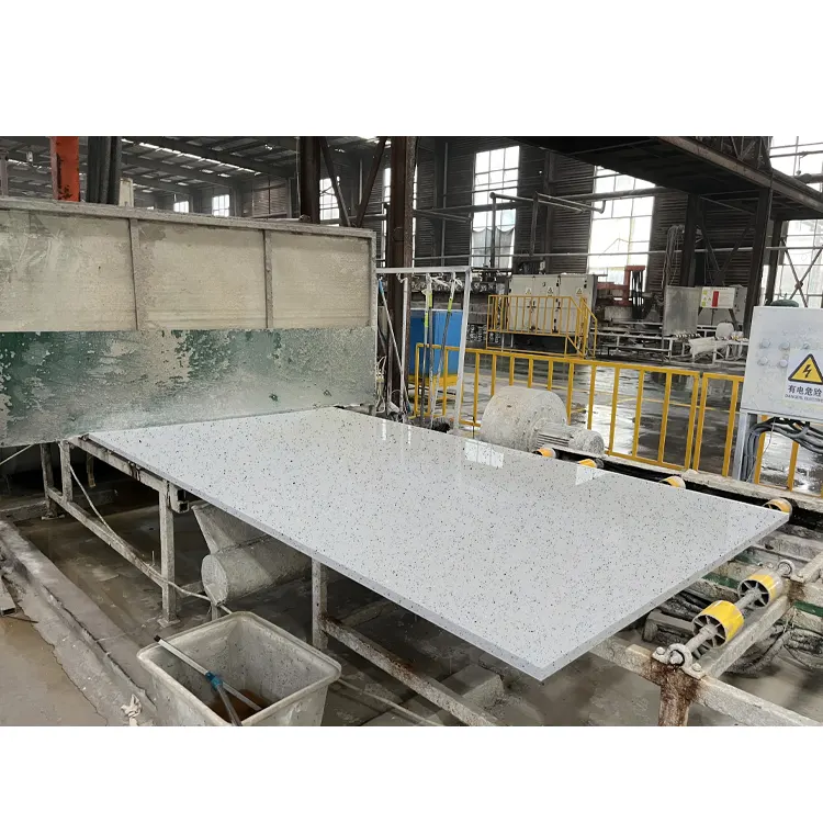 White Engineered Quartz Slab 3200x1600mm