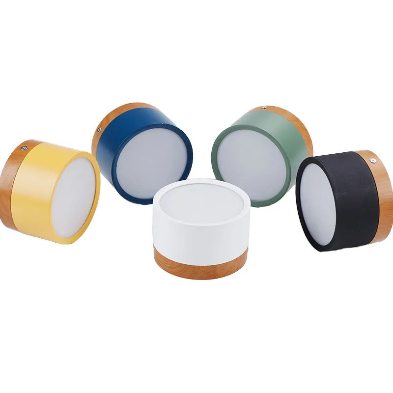 Surface-Mounted Aluminum LED Downlight 5-11W IP44 3000-6000K