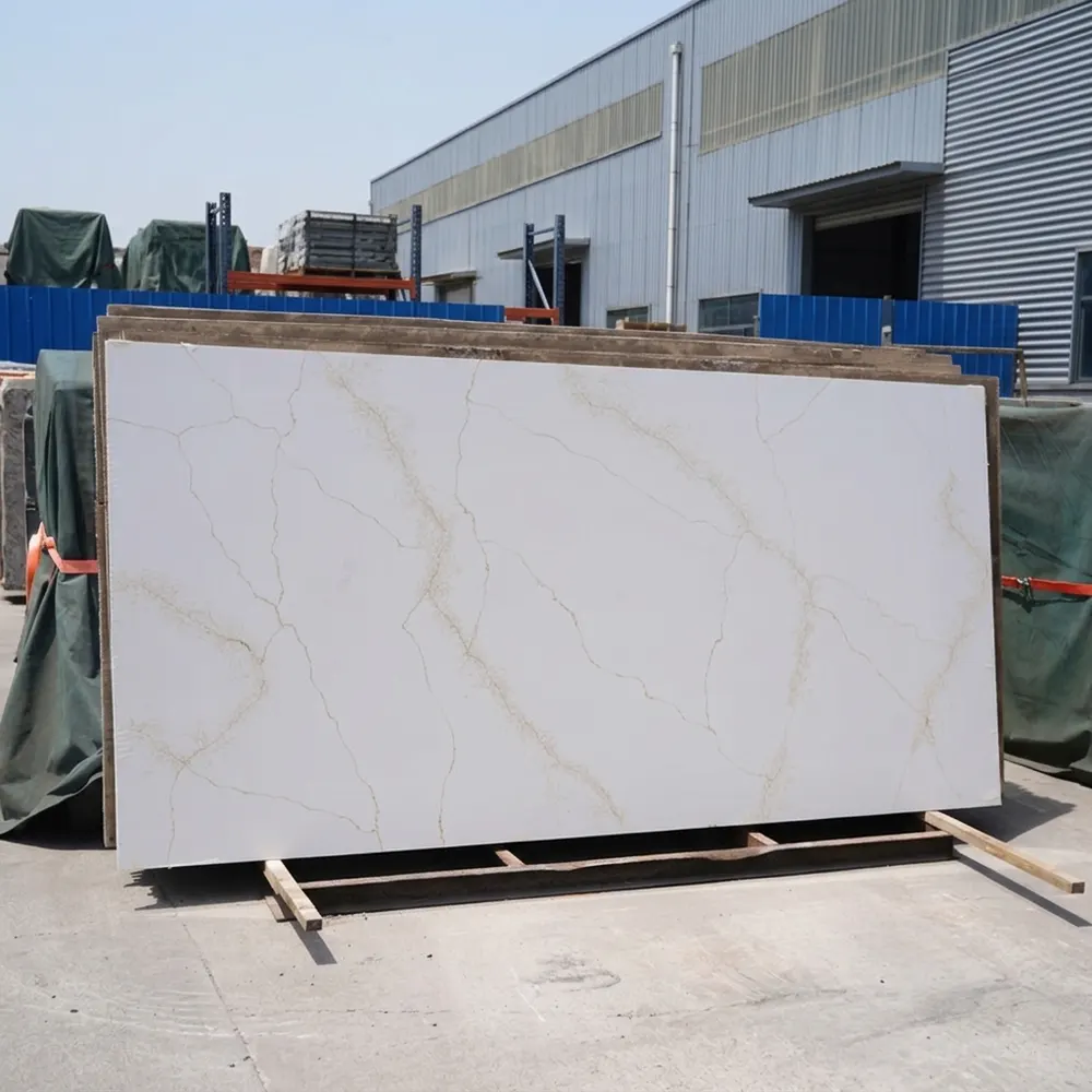 Calacatta Engineered Quartz Slab 3200x1600mm