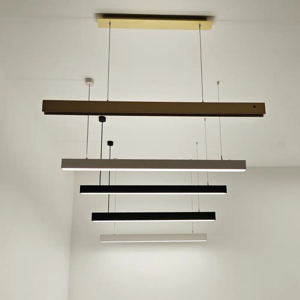 Smart Dimmable Recessed/Surface-Mounted Linear LED Pendant Light 20-50W