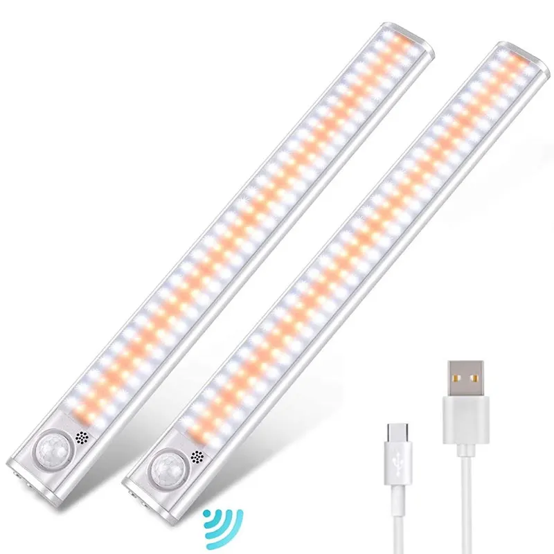 Motion-Sensor Rechargeable Aluminum LED Cabinet Light product sample