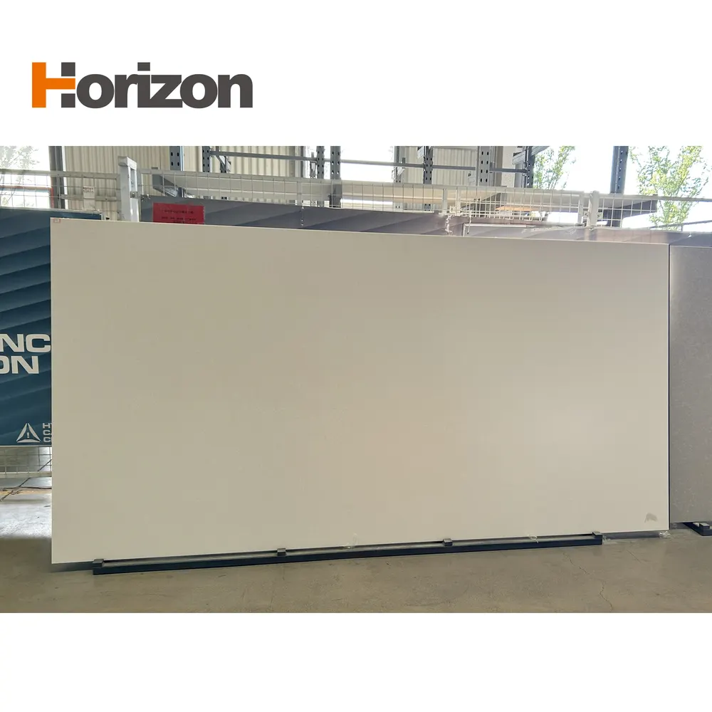 Jade-Look White Matte Engineered Quartz Slab 3200x1600mm
