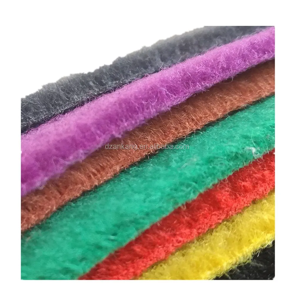 Non-Slip Needle-Punched Velour Polyester Floor Carpet