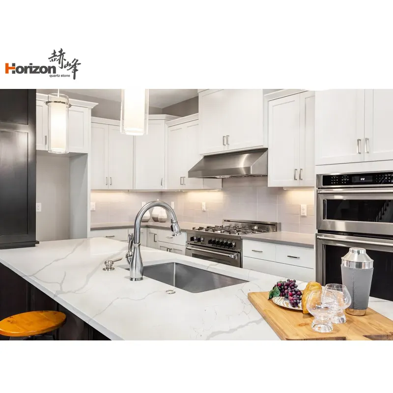 Calacatta Engineered Quartz Slab 3200x1600mm