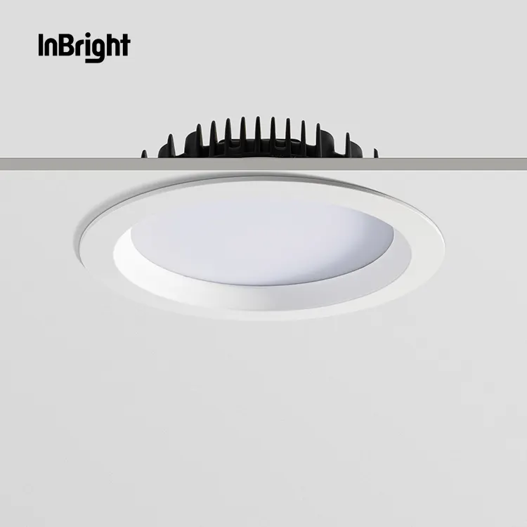 Dimmable Recessed Round LED Downlight 15-40W 4in