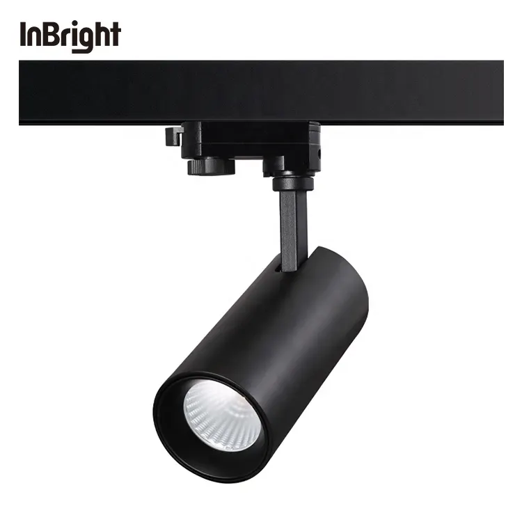 Rotatable Dimmable Aluminum LED Track Spotlight 12-36W