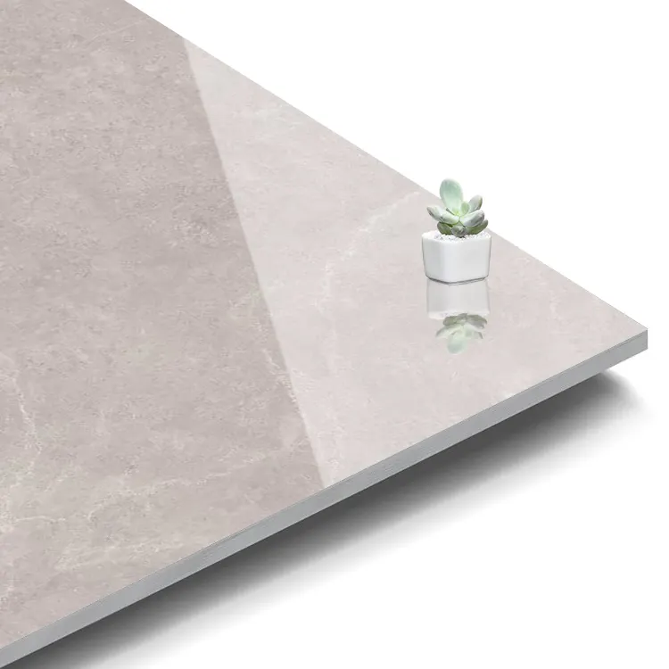 Marble-Look Glossy Porcelain Wall And Floor Tile 800x800mm