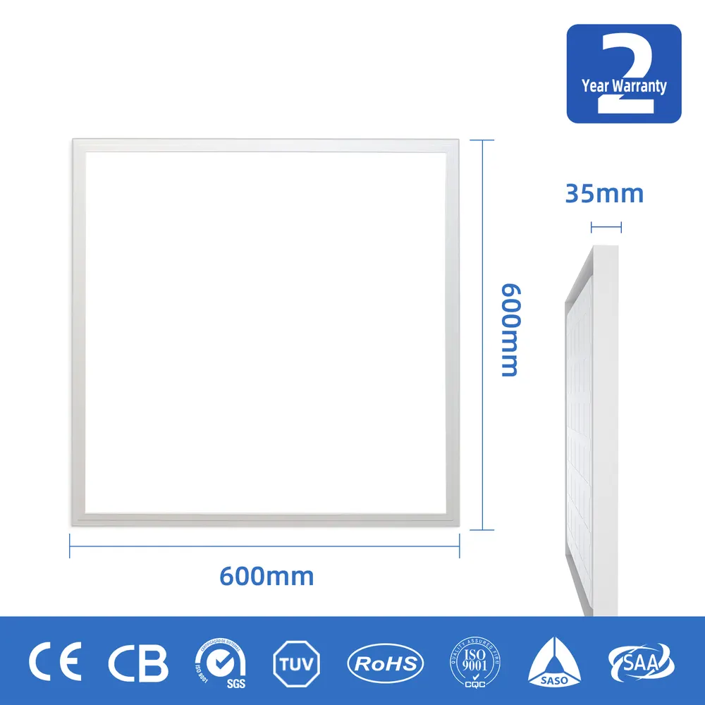 Slim Recessed Aluminum LED Panel Light 50W